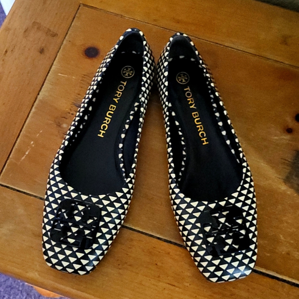 Tory Burch Georgia Flat 9.5